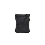 Mueslii crossbody,  made of jacquard  waterproof nylon, pattern camouflage, color black, back view.