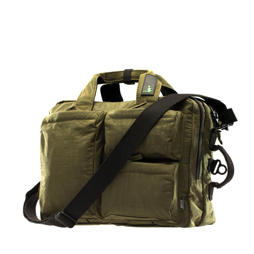 Mueslii classic 3 ways that can be used as backpack a shoulder bag or a briefcase, unisex model.