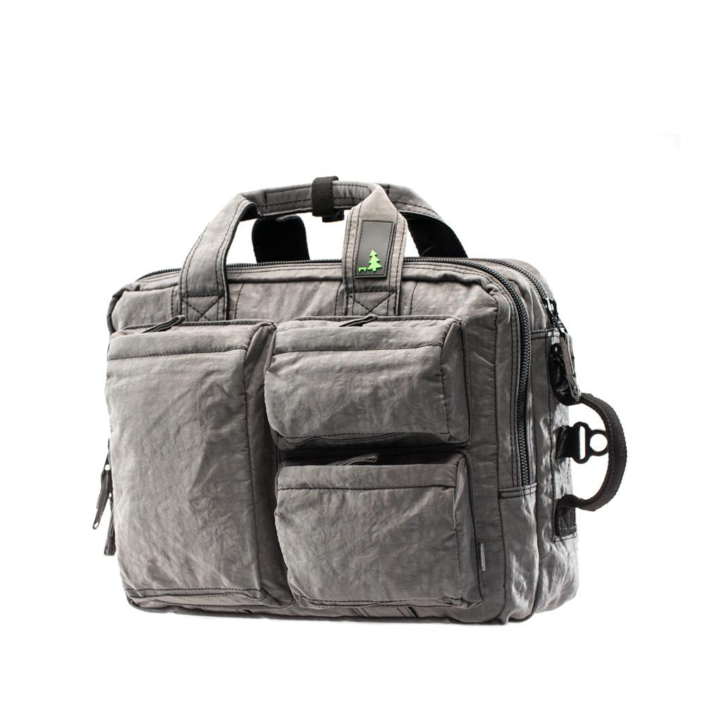 Mueslii classic 3 ways that can be used as backpack a shoulder bag or a briefcase, capacity 18 liters, backpack convertible.