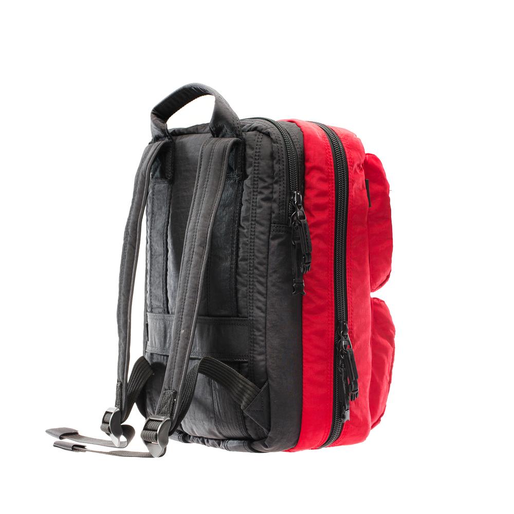 Mueslii travel backpack with separate clothes and laptop compartments. Perfect backpack for a light weekend.