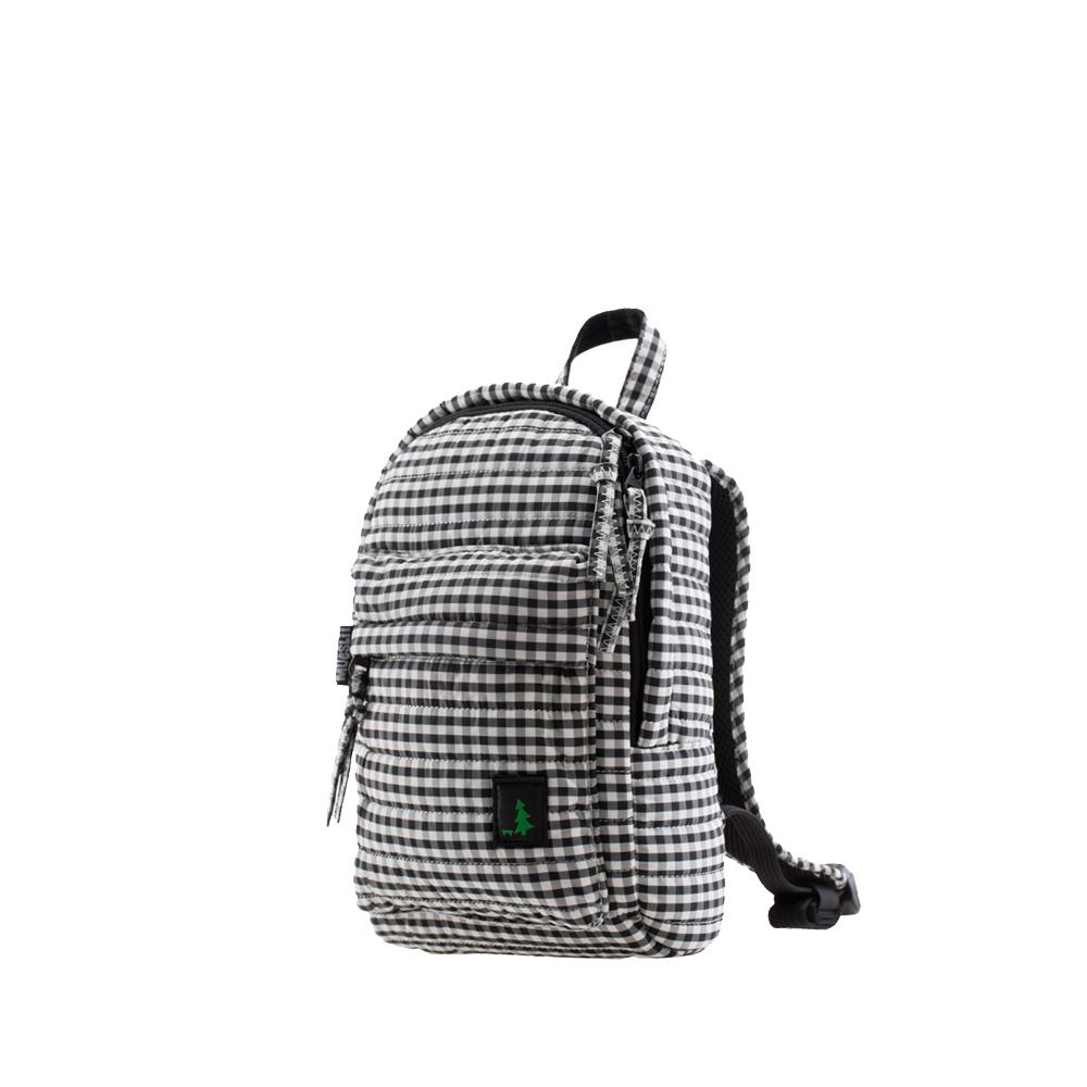 Mueslii original puffer Mini pack made of high density nylon and Ykk zips, limited edition, printed motif.